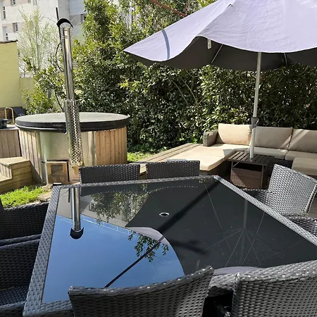 Du Calme En Pleine Ville Jacuzzi Bordeaux Exterior photo